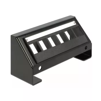 Conjunto de montagem DeLOCK 86268 preto metal plástico