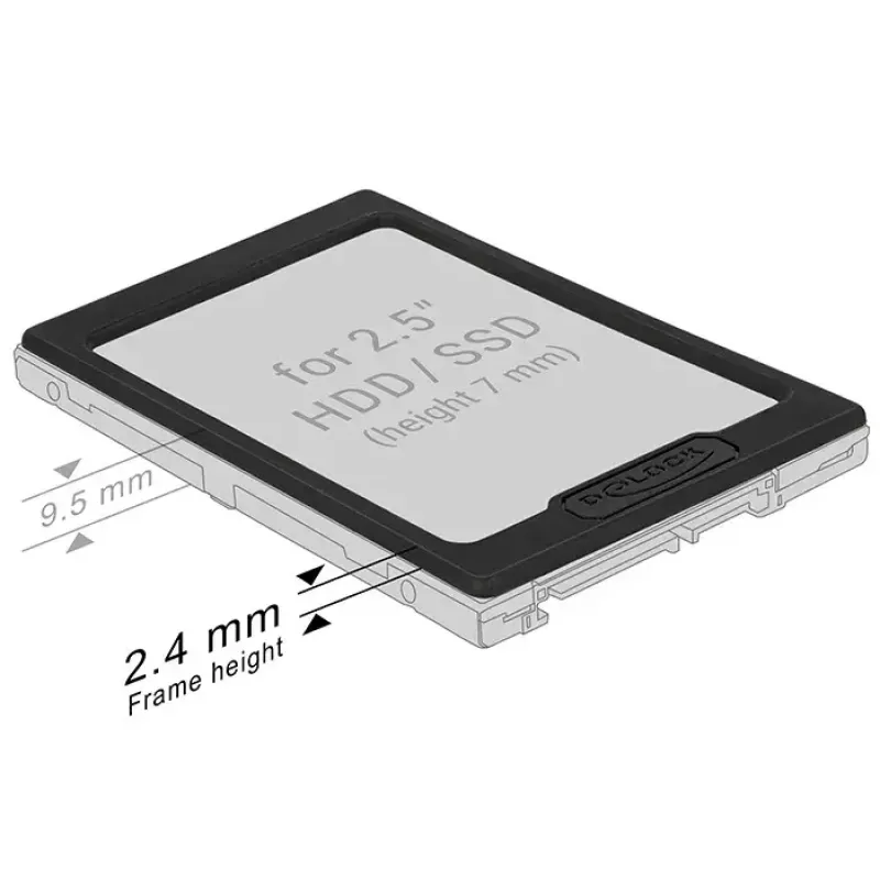 Gaveta para HDD DeLOCK 18216