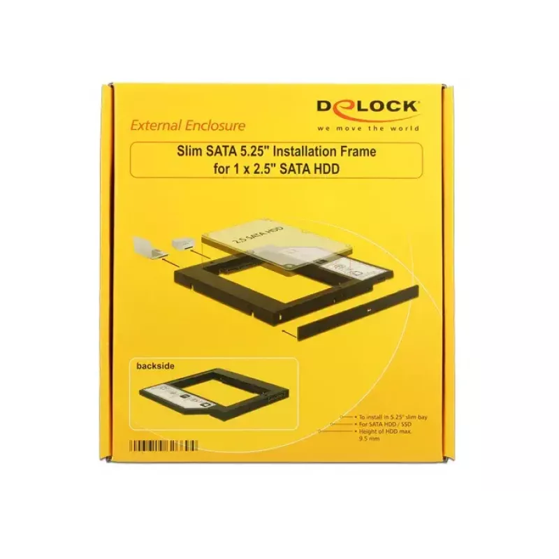 Painel de cobertura DeLOCK 62669 13,3 cm (5,25 polegadas)
