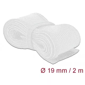 Revestimento de cabo DeLOCK 20702 branco