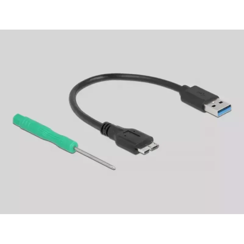 Caixa para SSD DeLOCK 42007 preto M.2