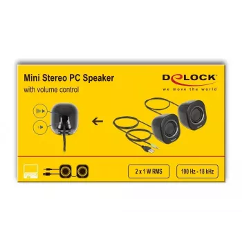 Altifalante DeLOCK 27002 2 W
