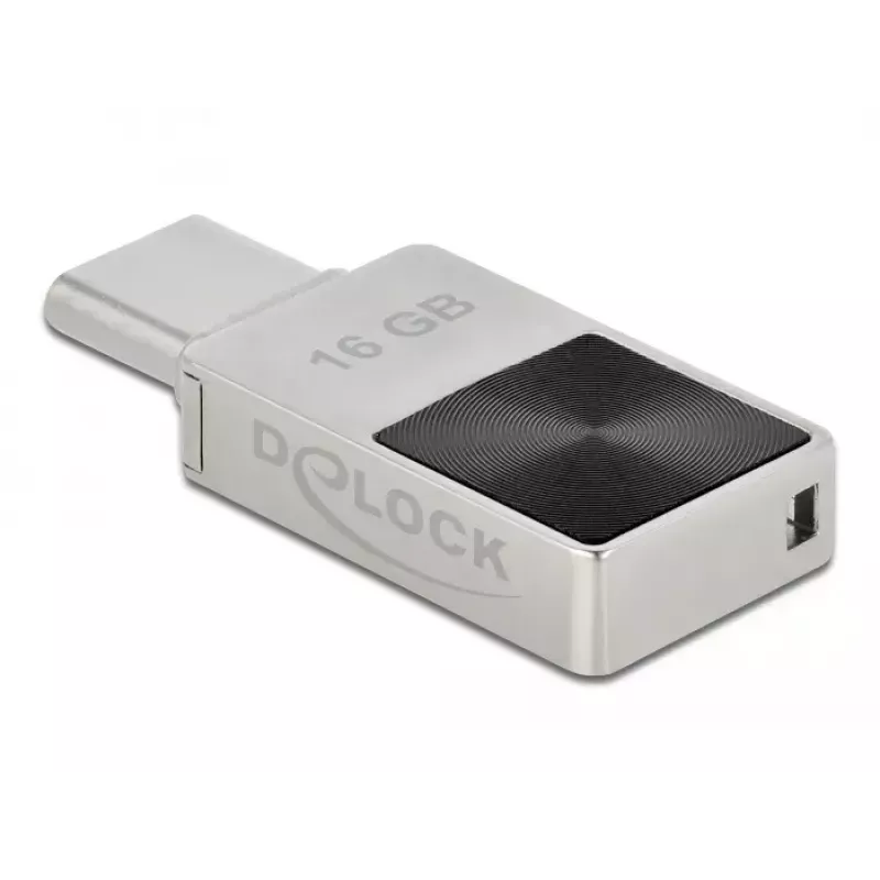Pen drive USB DeLOCK 16 GB USB-C 5 Gbps caixa metálica