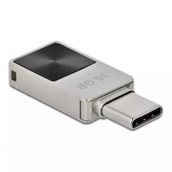 Pen drive USB DeLOCK 16 GB USB-C 5 Gbps caixa metálica