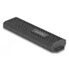 Caixa para SSD DeLOCK 42031 preto M.2 PCIe SATA 20 Gbit/s