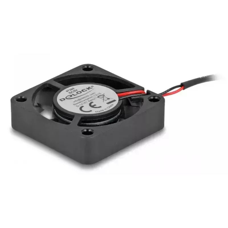DeLOCK 67286 Ventoinha axial 5 V DC, 40 x 40 x 10 mm, preta