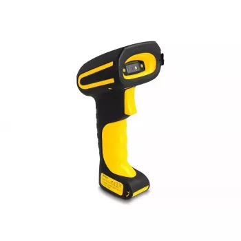 Leitor de códigos de barras portátil DeLOCK 90586 1D 2D sem fios Bluetooth base de carregamento por indução