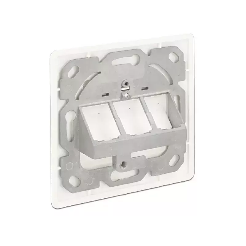 Tomada RJ-45 DeLOCK 86194 prateado branco