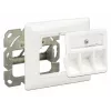 Tomada RJ-45 DeLOCK 86194 prateado branco