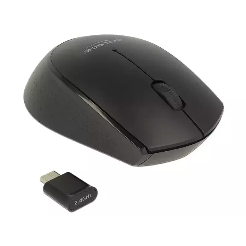 Rato DeLOCK 12526 RF sem fios ótico 1000 DPI