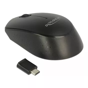 Rato DeLOCK 12526 RF sem fios ótico 1000 DPI