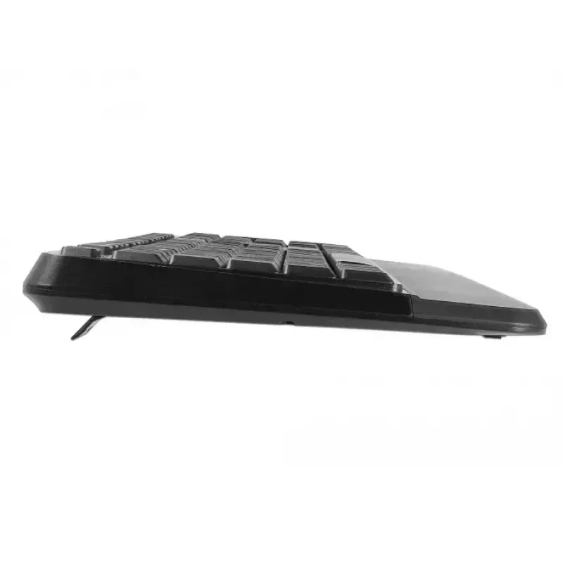 Teclado rato incluído DeLOCK 12674 universal RF sem fios QWERTZ alemão preto