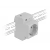 Tomada CEE 7/3 DeLOCK 11472 cinzento