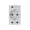 Tomada CEE 7/3 DeLOCK 11472 cinzento