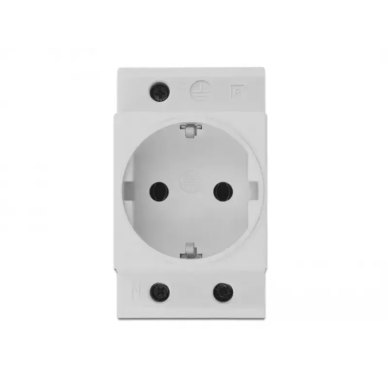 Tomada CEE 7/3 DeLOCK 11472 cinzento