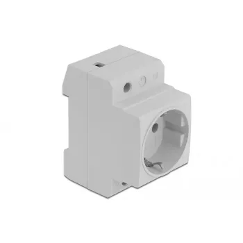 Tomada CEE 7/3 DeLOCK 11472 cinzento