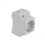 Tomada CEE 7/3 DeLOCK 11472 cinzento