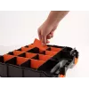 Caixa de armazenamento DeLOCK 18417 retangular plástico preto laranja 270x320x80mm