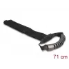 Alça de transporte DeLOCK 710x50mm preto 2 unidades