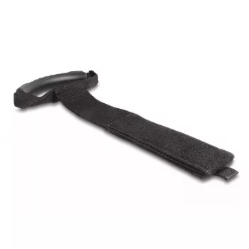 Alça de transporte DeLOCK 710x50mm preto 2 unidades