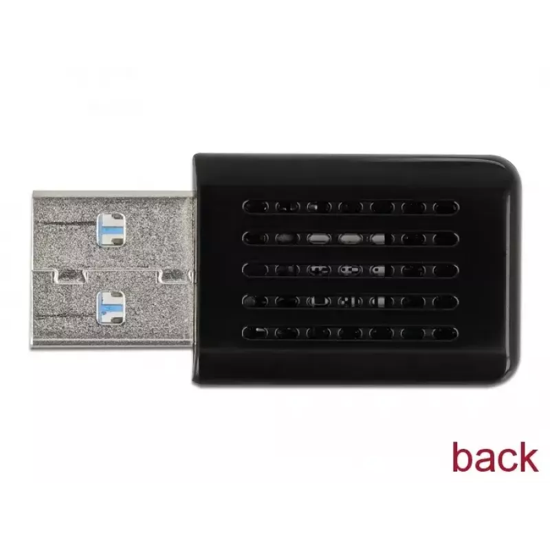 Placa de rede DeLOCK 12550 WLAN USB dual band Wi-Fi 5