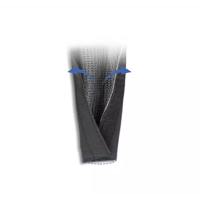 Malha de blindagem EMI DeLOCK 1 m x 30 mm preto