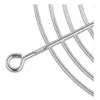 DeLOCK 67306 grelha para ventoinha, 80 x 80 mm, prateada