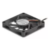 DeLOCK 67315 ventoinha axial, 12 V DC, 70 x 70 x 10 mm, preta