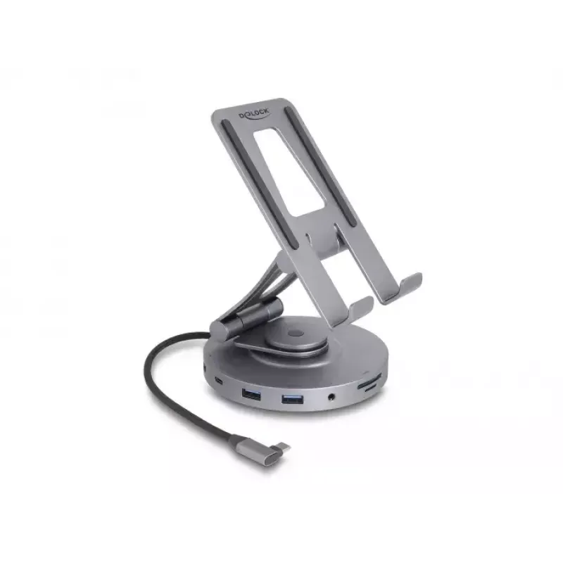 Docking station para tablet e portátil DeLOCK 4K HDMI hub USB SD Micro SD PD 3.0