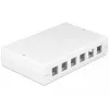 Caixa de derivação elétrica DeLOCK 86172 aço inoxidável branco 111,6x171x38 mm