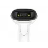 Leitor de códigos de barras manual DeLOCK 90587 1D 2D sem fios Bluetooth USB branco