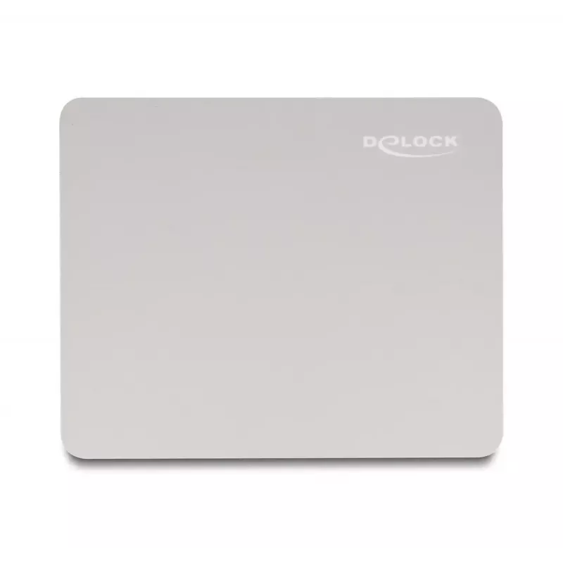 DELOCK 12147 Tapete de rato cinzento 180x220 mm borracha antiderrapante