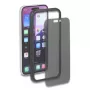 Proteção de ecrã/traseira em vidro temperado com privacidade para Apple iPhone 16 — DELOCK 81281, resistente a choques e riscos, preto/transparente, 1 unidade