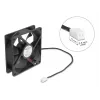 Delock 67291 ventoinha axial 5 V DC, 92 x 92 x 25 mm, preta