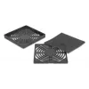 Delock 67312 grelha para ventoinha com filtro de pó 92 x 92 mm, preta
