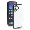 Capa de proteção para iPhone 17 da DELOCK, preto transparente, compatível com ecrã de 16 cm (6,3 polegadas)