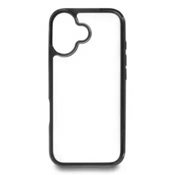 Capa de proteção para iPhone 17 da DELOCK, preto transparente, compatível com ecrã de 16 cm (6,3 polegadas)