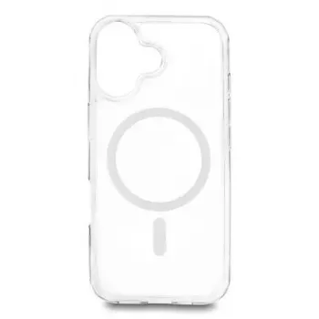 Capa de proteção para iPhone 17 da DELOCK — capa, compatível com MagSafe, branco transparente, compatível com ecrãs até 16 cm (6,3 polegadas)