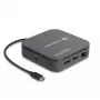 Mini docking station DeLOCK Thunderbolt 3 8K DisplayPort HDMI USB LAN áudio PD 3.0