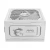 Fonte de alimentação MSI MAG A1000GL PCIE5 WHITE 1000 W ATX 24 pinos, 80 PLUS Gold, ventoinha de 135 mm