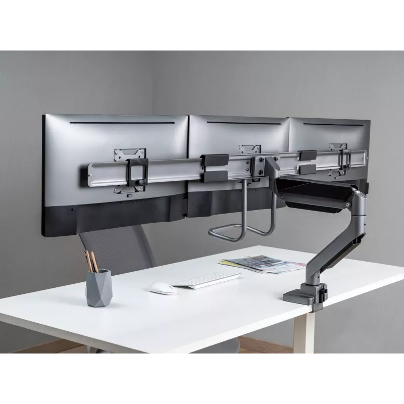 Equip Suporte de secretária para três monitores 17