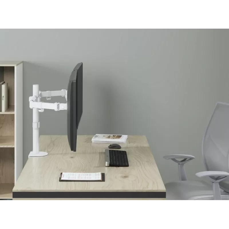 Equip Suporte de secretária ajustável para dois monitores 17