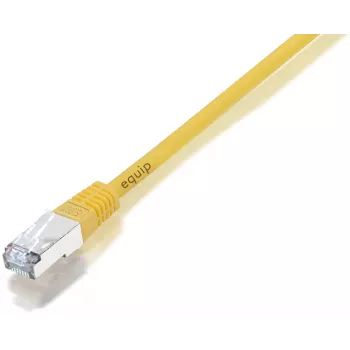 Equip Cabo de rede Cat.5e F/UTP, 2,0 m, amarelo, 2 m, Cat5e, F/UTP (FTP), RJ-45, RJ-45, amarelo