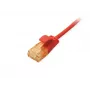 Cabo patch slim Equip Cat.6A U/UTP 2 m vermelho 10000 Mbit/s