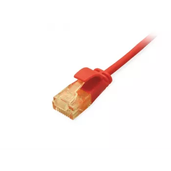Cabo patch slim Equip Cat.6A U/UTP 5 m vermelho 10000 Mbit/s