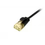 Cabo patch slim Equip Cat.6A U/UTP 2 m preto 10000 Mbit/s