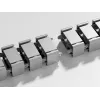 Calha para cabos Equip Deluxe Spine de gestão de cabos cinzento