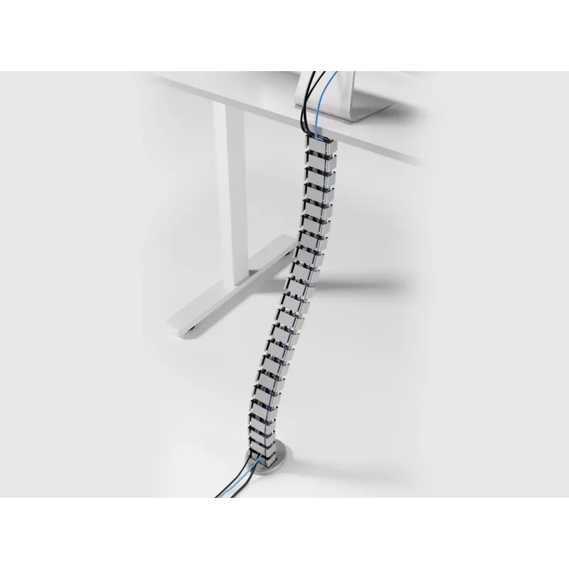 Calha para cabos Equip Deluxe Spine de gestão de cabos cinzento