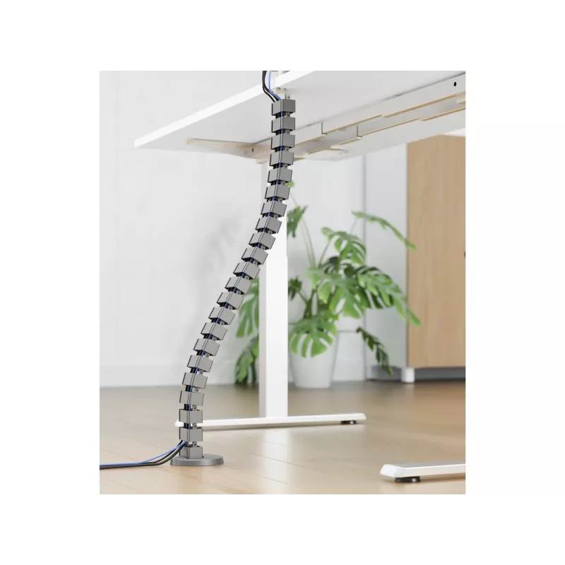 Calha para cabos Equip Deluxe Spine de gestão de cabos cinzento