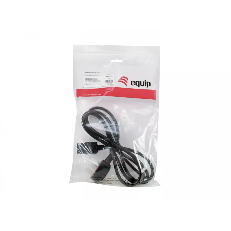 Cabo de alimentação Equip UK, C13 para BS1363, 2 m, preto, fusível 10 A